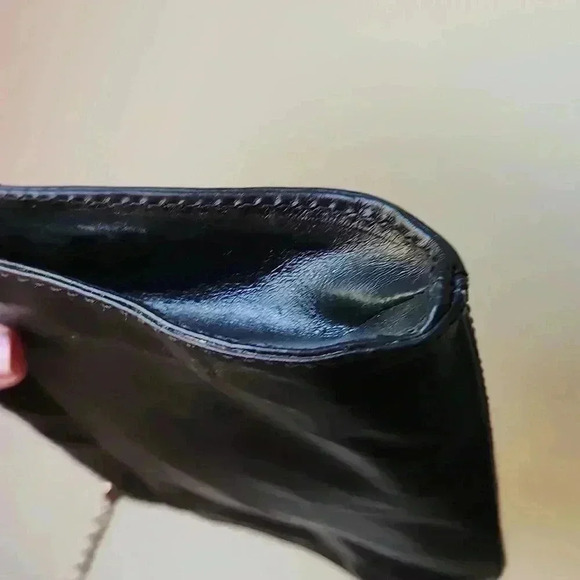 Grace Adele Genuine Leather Clutch Purse Black - Picture 12 of 16